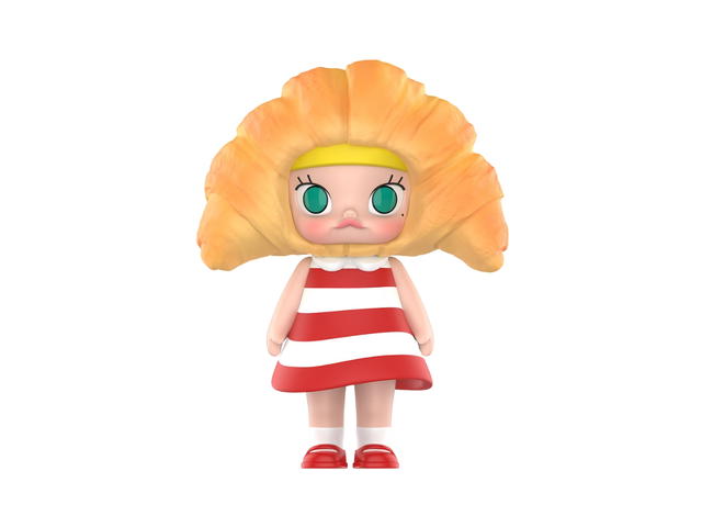 Pop Mart (เช็คการ์ด) Pop Mart Croissant Balaclava (Molly Carb Lover Series Figures) - view 1