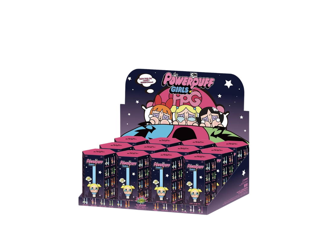 Pop Mart Pop Mart CRYBABY × Powerpuff Girls Series-Cable Blind Box Whole Box (iPhone)