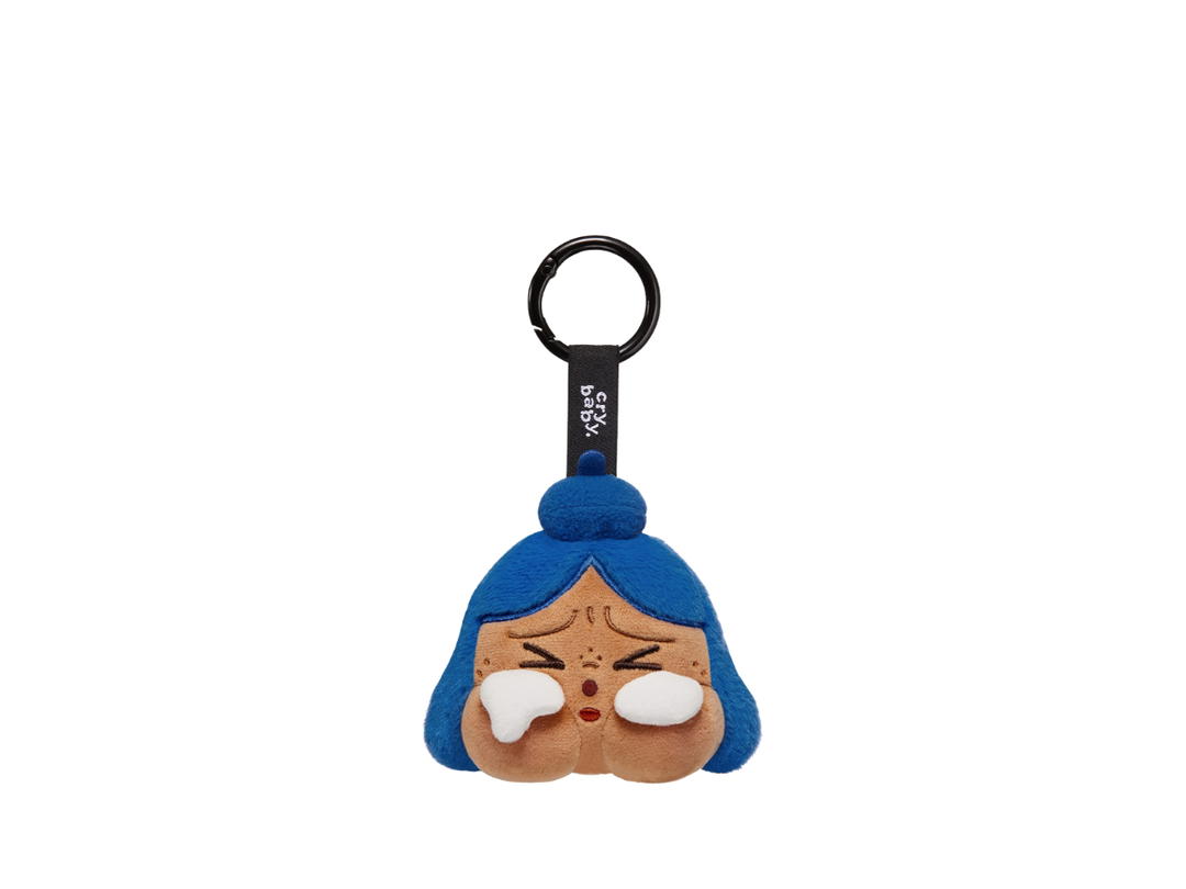 Pop Mart (เช็คการ์ด) Pop Mart CRYBABY Blue CHEER UP, BABY! SERIES-Plush Pendant Blind Box