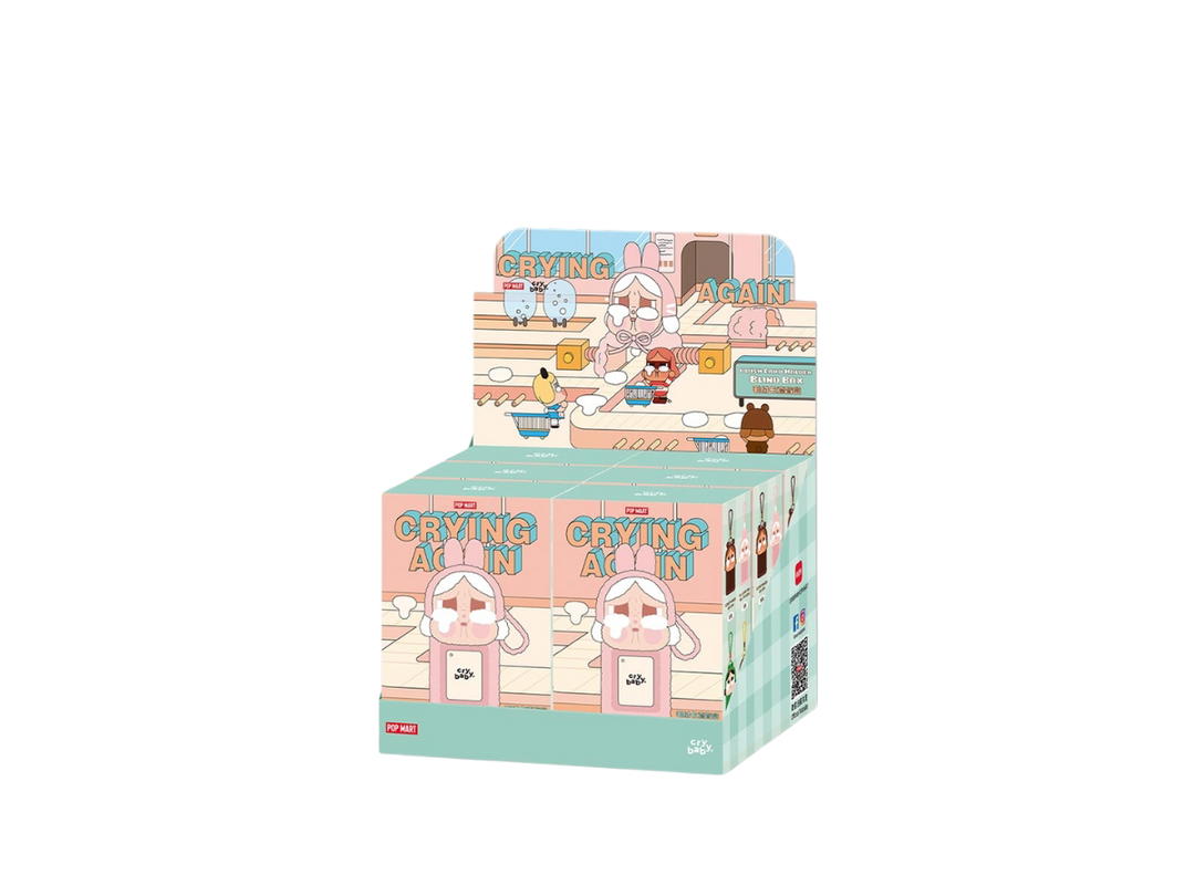 Pop Mart Pop Mart Crybaby Crying Again Series-Card Holder Blind Box Whole Set