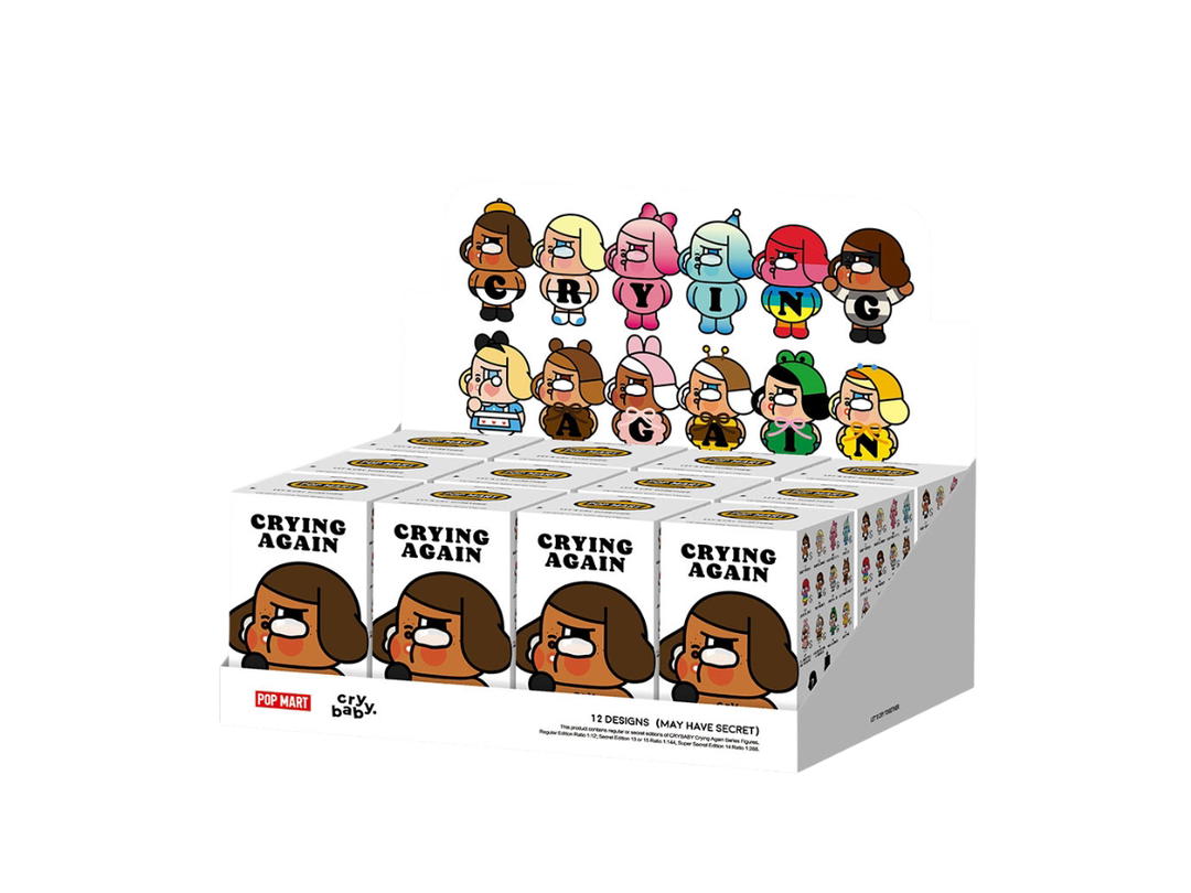 Pop Mart Pop Mart CRYBABY Crying Again Series Figures Whole Set
