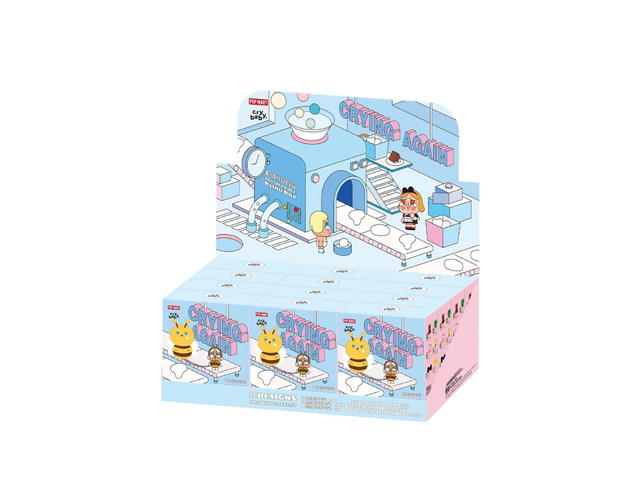 Pop Mart Pop Mart Crybaby Crying Again Series-Plush Badge Blind Box Whole Set - view 1
