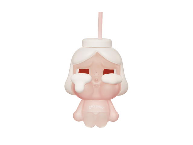 Pop Mart Pop Mart CRYBABY Crying Again Series-Plush Straw Cup (I'LL GIVE YOU ALL MY LOVE) - view 2