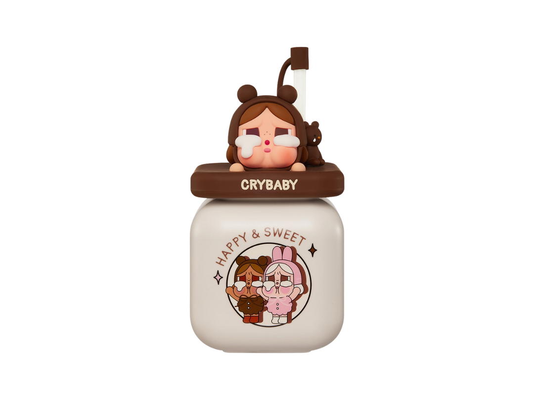 Pop Mart Pop Mart CRYBABY Crying Again Series Straw Cup