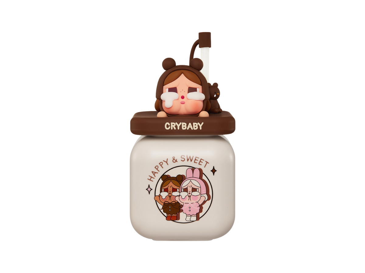 Pop Mart Pop Mart CRYBABY Crying Again Series Straw Cup