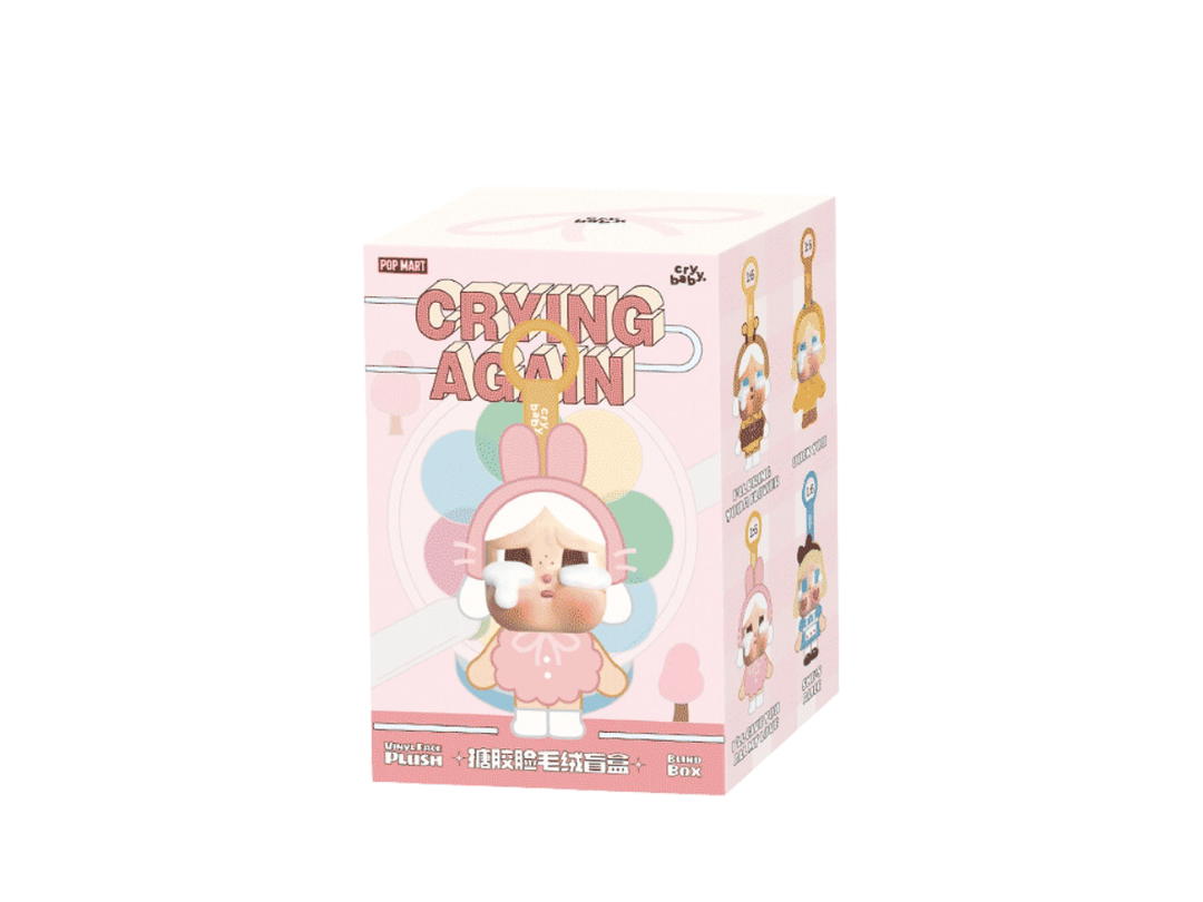 Pop Mart Pop Mart Crybaby Crying Again Series-Vinyl Face Plush Blind Box Single Box