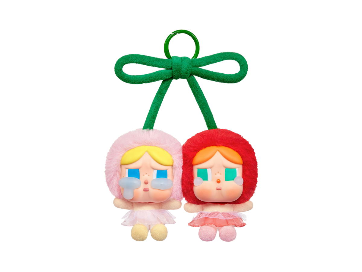 Pop Mart Pop Mart CRYBABY Crying For Love Series Vinyl Plush Hanging Card (Love You Cherry Much)