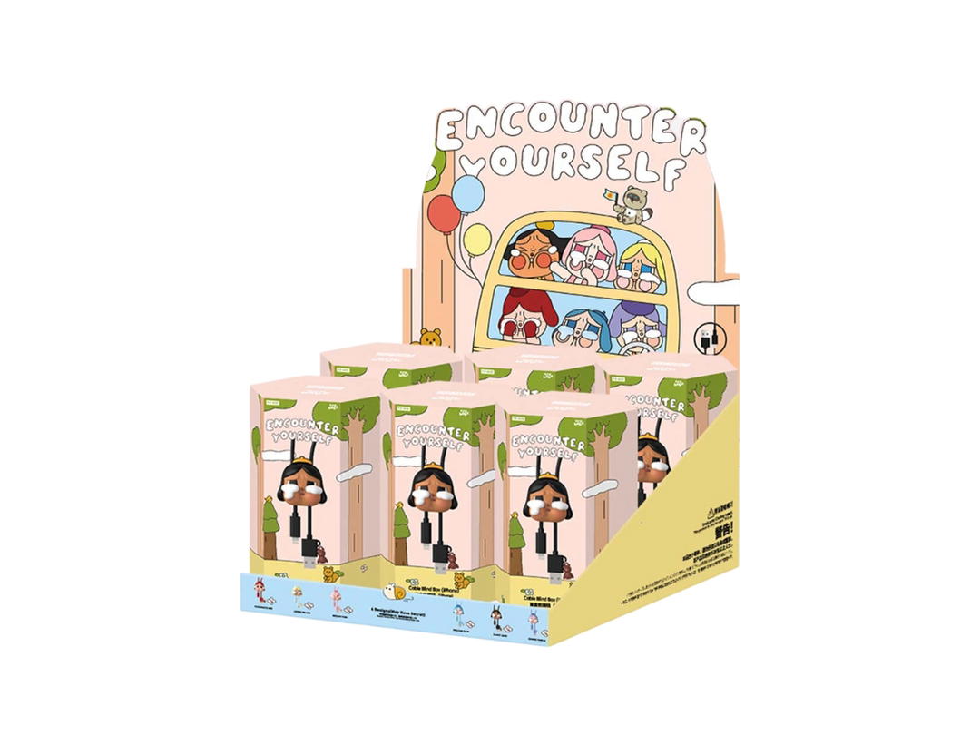 Pop Mart Pop Mart Crybaby Encounter Yourself Series-Cable Blind Box (iPhone) Whole Set