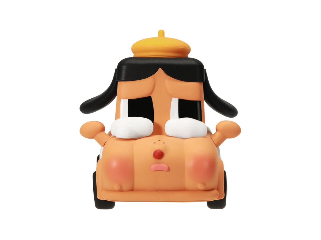 Pop Mart (เช็คการ์ด) Pop Mart CRYBABY Encounter Yourself Series-Earphone Bag Brown