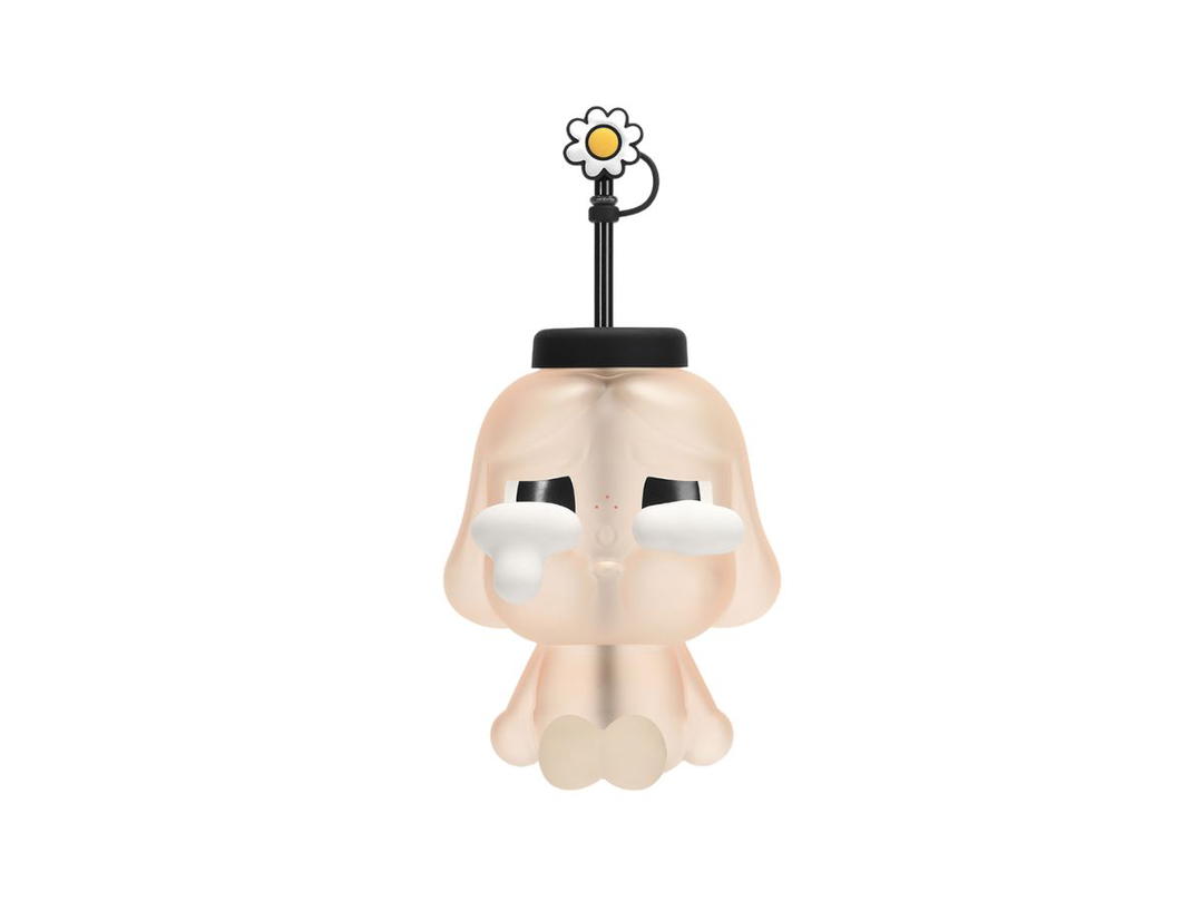 Pop Mart (เช็คการ์ด) Pop Mart CRYBABY Encounter Yourself Series-Plush Straw Cup