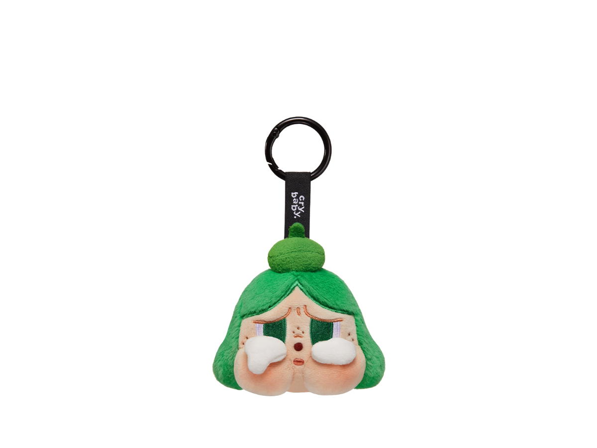 Pop Mart (เช็คการ์ด) Pop Mart CRYBABY Green CHEER UP, BABY! SERIES-Plush Pendant Blind Box