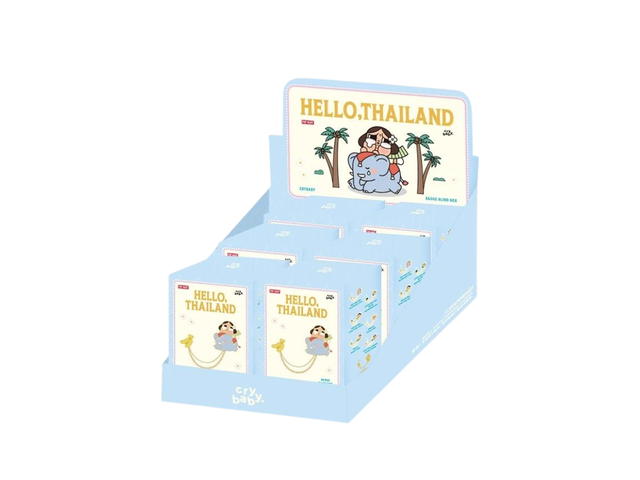 Pop Mart Pop Mart Crybaby Hello Thailand Series-Badge Blind Box Whole Set - view 1