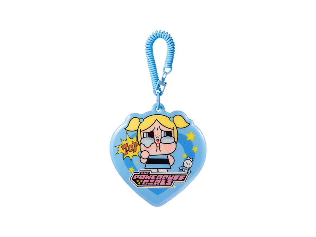 Pop Mart (เช็คการ์ด) Pop Mart CRYBABY× Powerpuff Girls Bubbles (Series-Card Holder Blind Box)