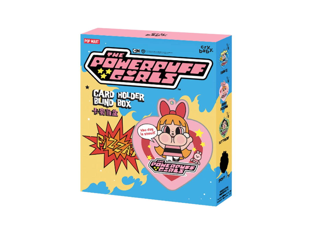 Pop Mart Pop Mart CRYBABY× Powerpuff Girls Series-Card Holder Blind Box Single Box