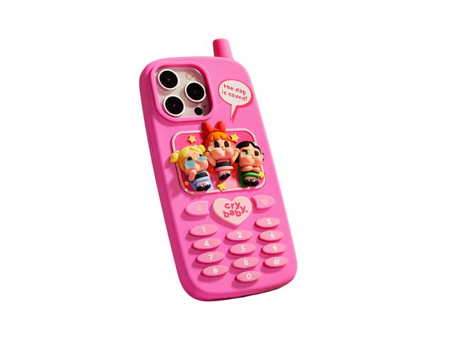 Pop Mart Pop Mart CRYBABY × Powerpuff Girls (Series-Phone Case) For iPhone14 Pro & iPhone15 Pro - view 2