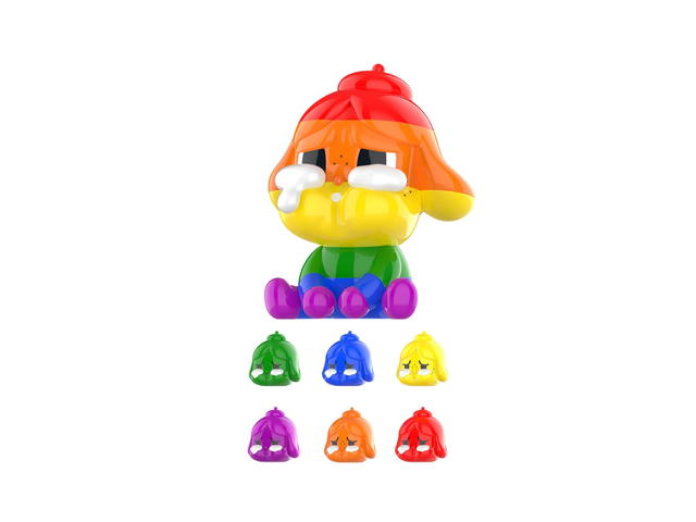 Pop Mart Pop Mart CRYBABY Pride Parade Figurine - view 2