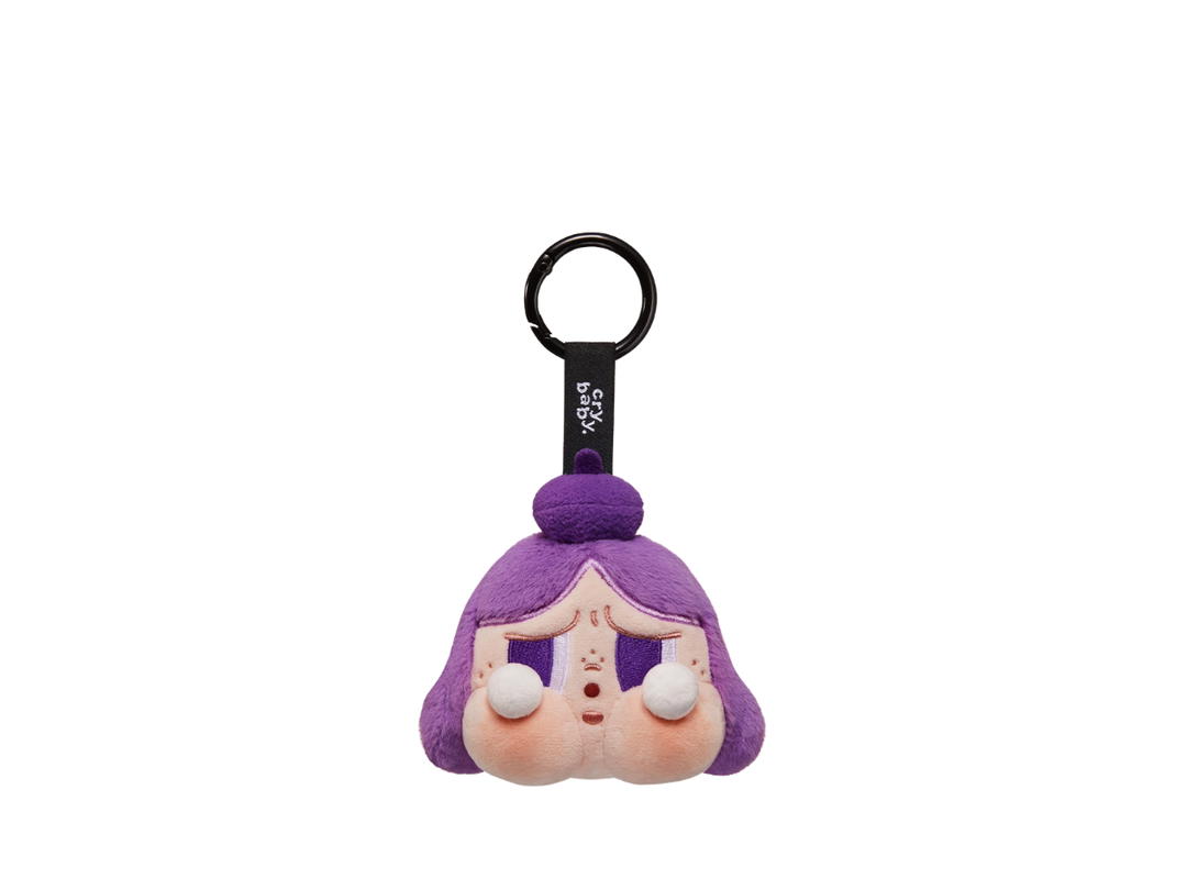 Pop Mart (เช็คการ์ด) Pop Mart CRYBABY Purple CHEER UP, BABY! SERIES-Plush Pendant Blind Box