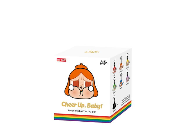 Pop Mart (เช็คการ์ด) Pop Mart CRYBABY Red CHEER UP, BABY! SERIES-Plush Pendant Blind Box - view 2