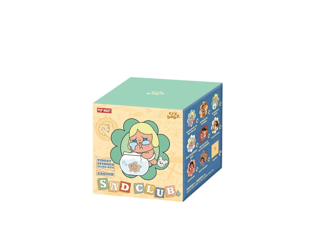 Pop Mart Pop Mart Crybaby Sad Club Series-Fidget Spinner Blind Box Single Box