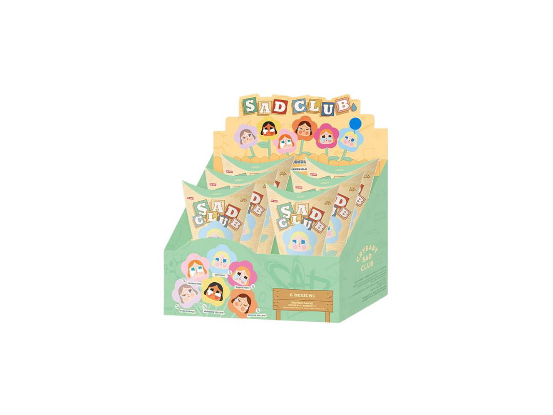 Pop Mart Pop Mart CRYBABY Sad Club Series-Plush Flower Blind Box Whole Set