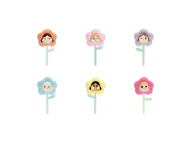 Pop Mart Pop Mart CRYBABY Sad Club Series-Plush Flower Blind Box Whole Set - view 2