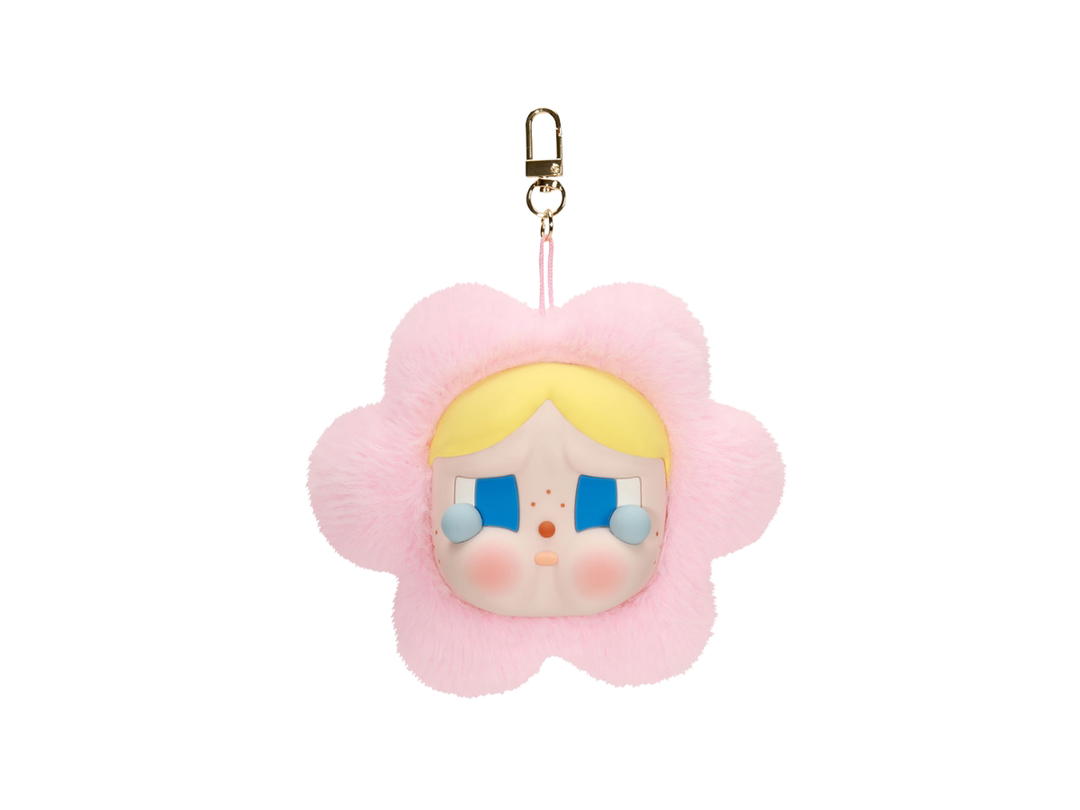 Pop Mart (เช็คการ์ด) Pop Mart CRYBABY Sad Club Series-Silicone Plush Earphone Bag