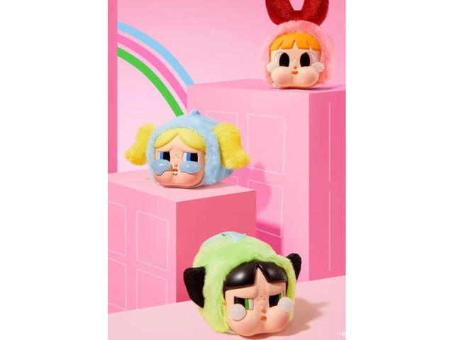 Pop Mart Pop Mart CRYBABY × Powerpuff Girls Series-Vinyl Face Plush Blind Box Whole Set - view 3