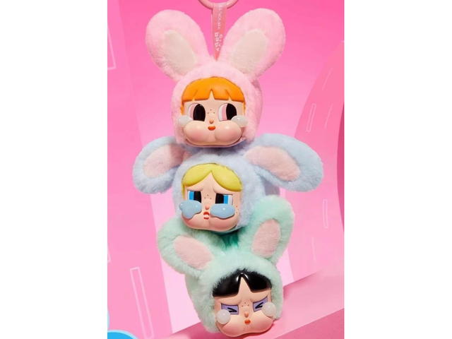 Pop Mart Pop Mart CRYBABY × Powerpuff Girls Series-Vinyl Face Plush Blind Box Whole Set - view 4
