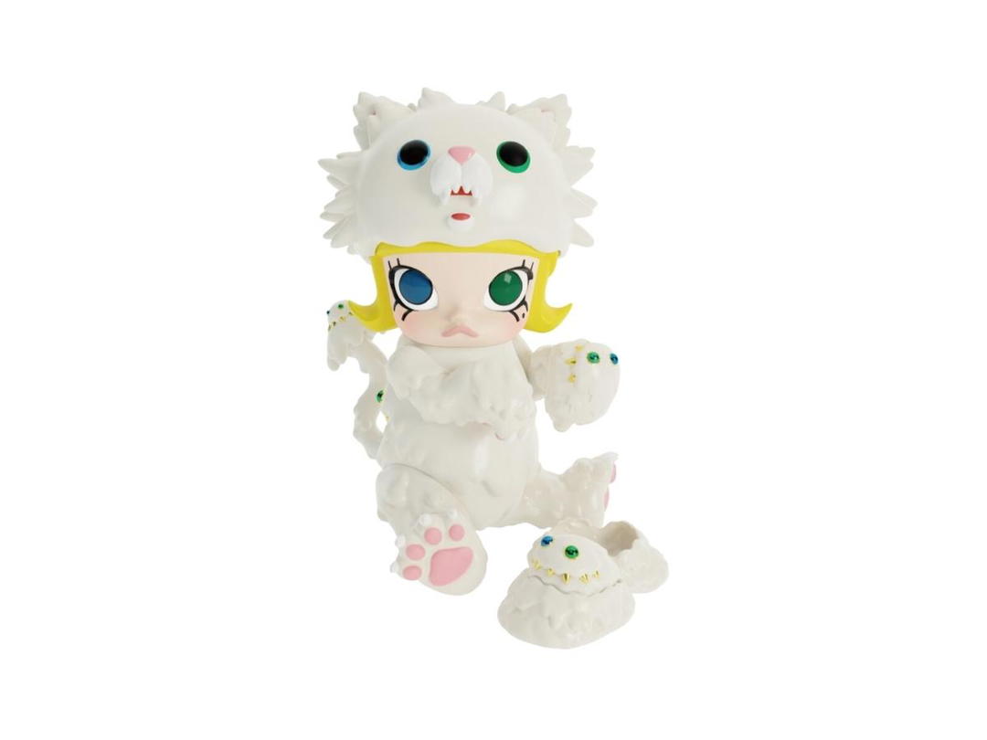 Pop Mart (เช็คการ์ด) Pop Mart Curio Molly (Molly x Instinctoy Erosion Molly Costume Series)