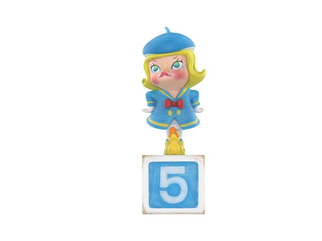 Pop Mart (เช็คการ์ด) Pop Mart D Salute To The Childhood Classic Molly Anniversary Statues Classical Retro 2 Series Figures - view 1