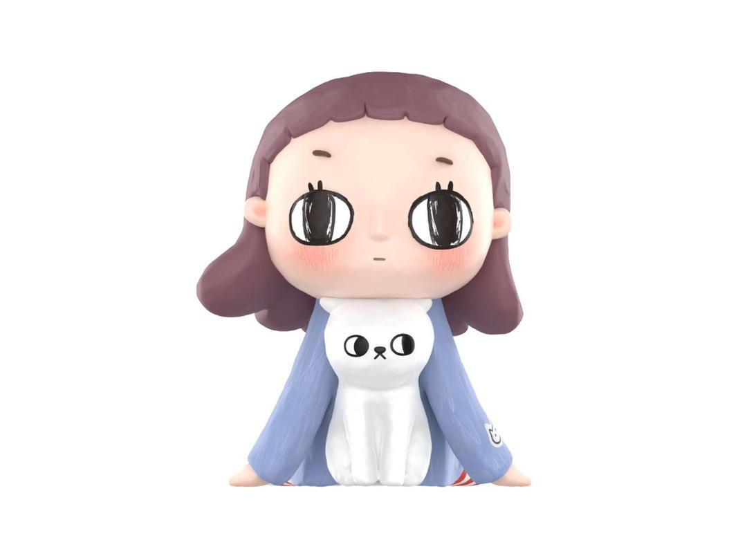 Pop Mart (เช็คการ์ด) Pop Mart Daze (Nyota's Fluffy Life Series Figures)