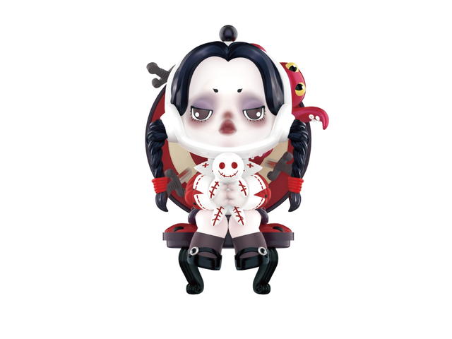 Pop Mart (เช็คการ์ด) Pop Mart Deadpan Wednesday (Skullpanda X The Addams Family Series) Secret - view 1