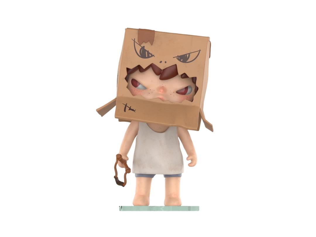 Pop Mart (เช็คการ์ด) Pop Mart Destroyer (Hirono Little Mischief Series)