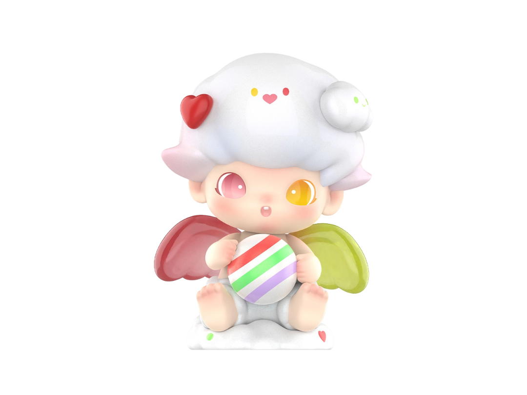 Pop Mart (เช็คการ์ด) Pop Mart DIMOO Candy for You (By Your Side Series Figures)