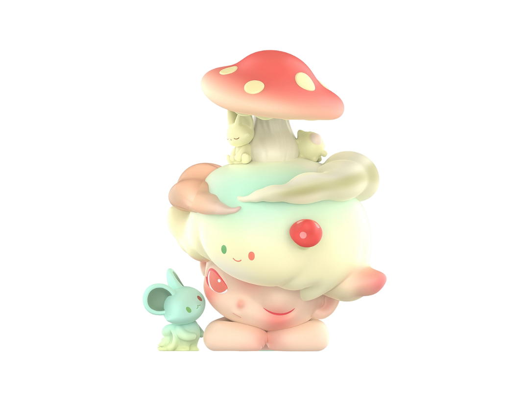 Pop Mart (เช็คการ์ด) Pop Mart DIMOO Imaginary Encounter (By Your Side Series Figures) Secret Edition