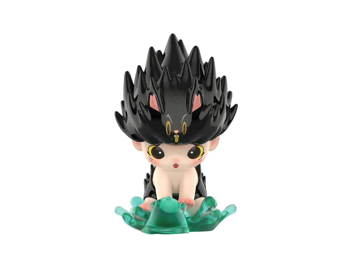 Pop Mart (เช็คการ์ด) Pop Mart DIMOO Startled (By Your Side Series Figures)
