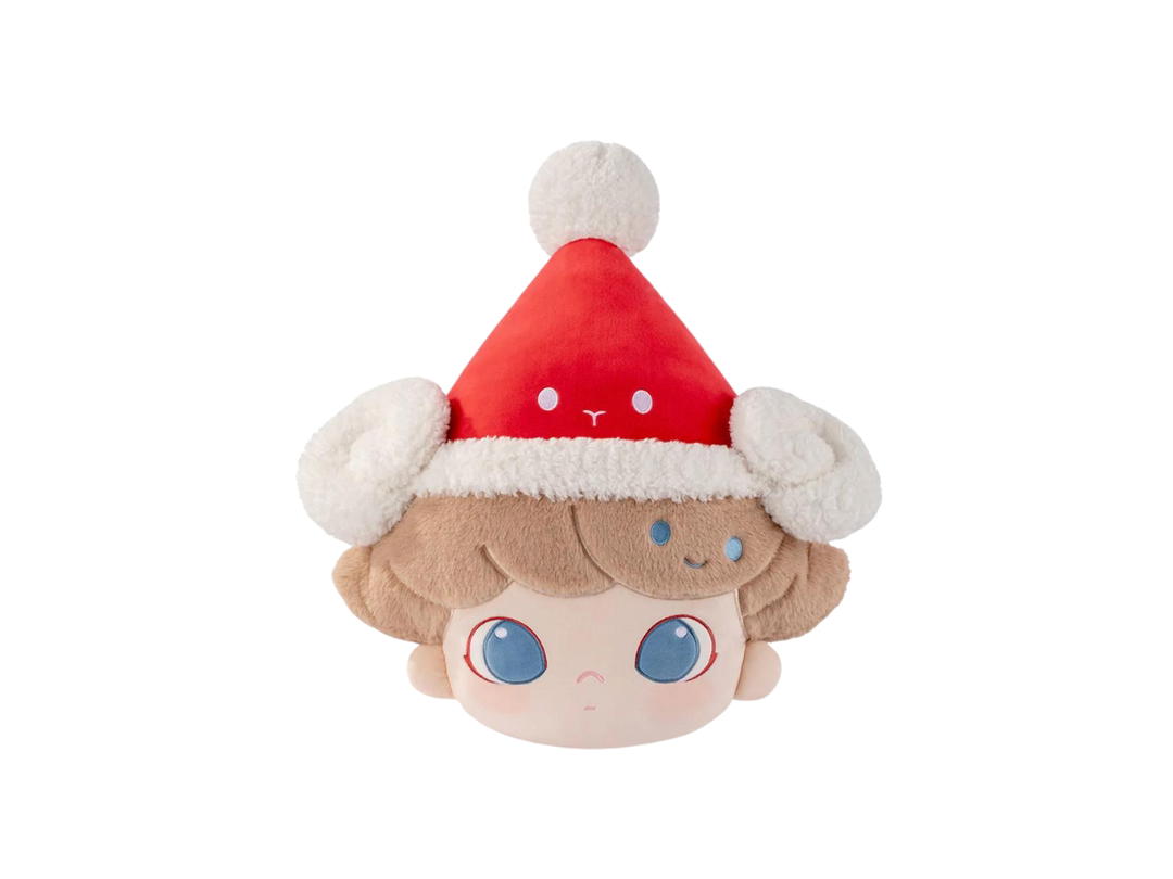 Pop Mart (เช็คการ์ด) Pop Mart Dimoo Letters from Snowman Series - Plush Pillow