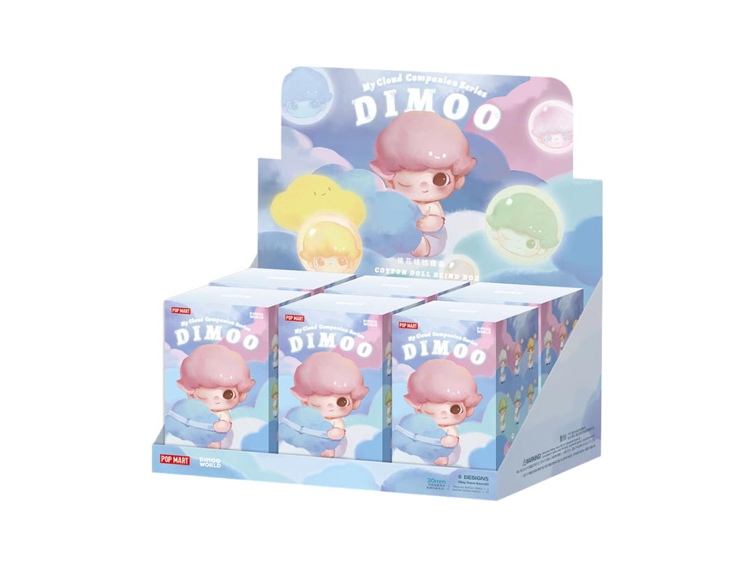 Pop Mart Pop Mart DIMOO My Cloud Companion Series-Cotton Doll Blind Box Whole Set