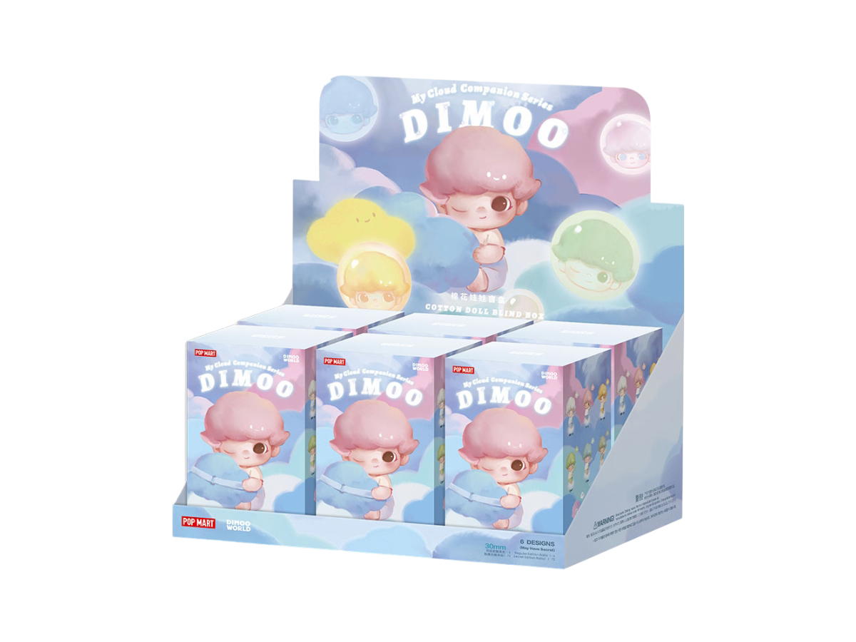 Pop Mart Pop Mart DIMOO My Cloud Companion Series-Cotton Doll Blind Box Whole Set