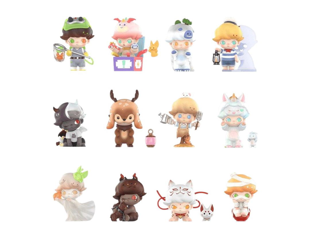 Pop Mart Pop Mart DIMOO No One's Gonna Sleep Tonight Series Figures Whole Set