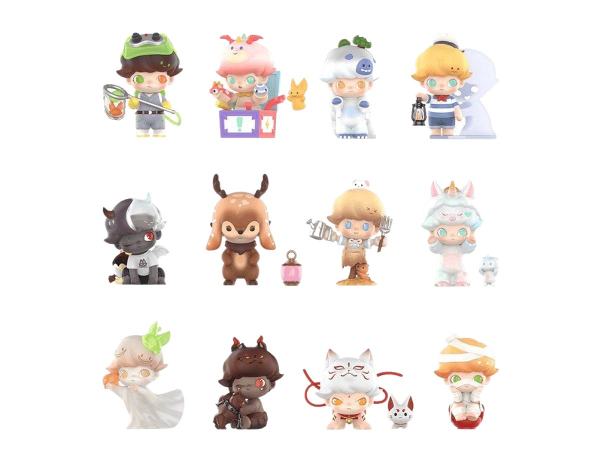 Pop Mart Pop Mart DIMOO No One's Gonna Sleep Tonight Series Figures Whole Set