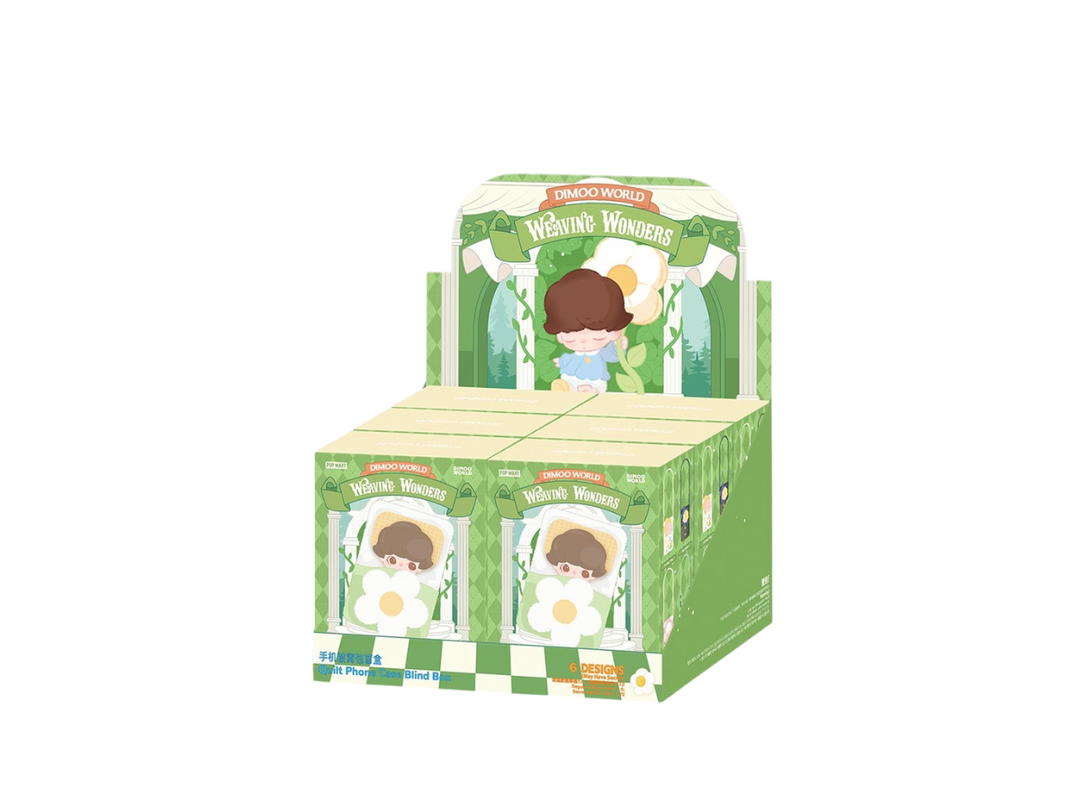 Pop Mart Pop Mart Dimoo Weaving Wonders Series-Quilt Phone Case Blind Box Whole Set