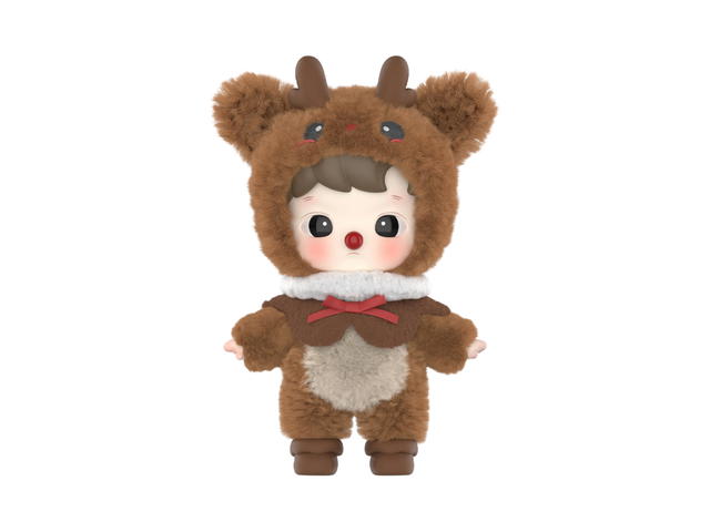 Pop Mart (เช็คการ์ด) Pop Mart Ding Dong Reindeer (HACIPUPU Snuggle With You Series Figures) - view 1