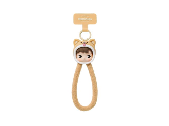 Pop Mart (เช็คการ์ด) Pop Mart Ding Lucky Puppy (HACIPUPU Snuggle With You Series-Phone Lanyard Blind Box) - view 1