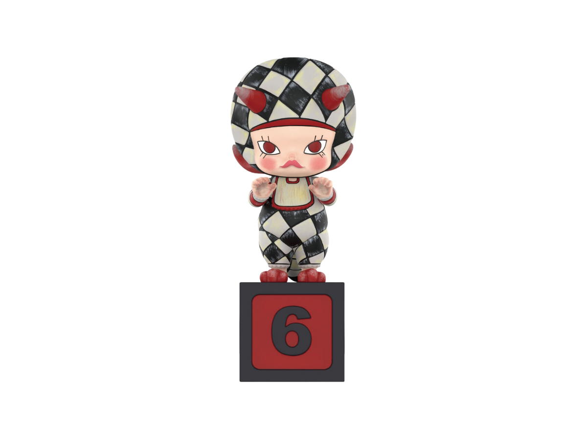 Pop Mart Pop Mart Dino MOLLY (Red ver.) (MOLLY Anniversary Statues Classical Retro Series Figures)