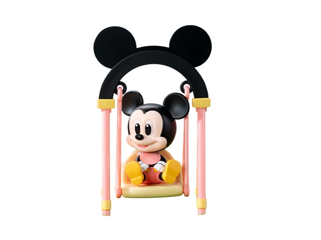 Pop Mart (เช็คการ์ด) Pop Mart Disney Mickey Swing Series Figures