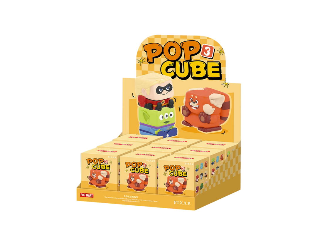 Pop Mart Pop Mart Disney/Pixar Pop Cube-3 Series Figures Whole Set