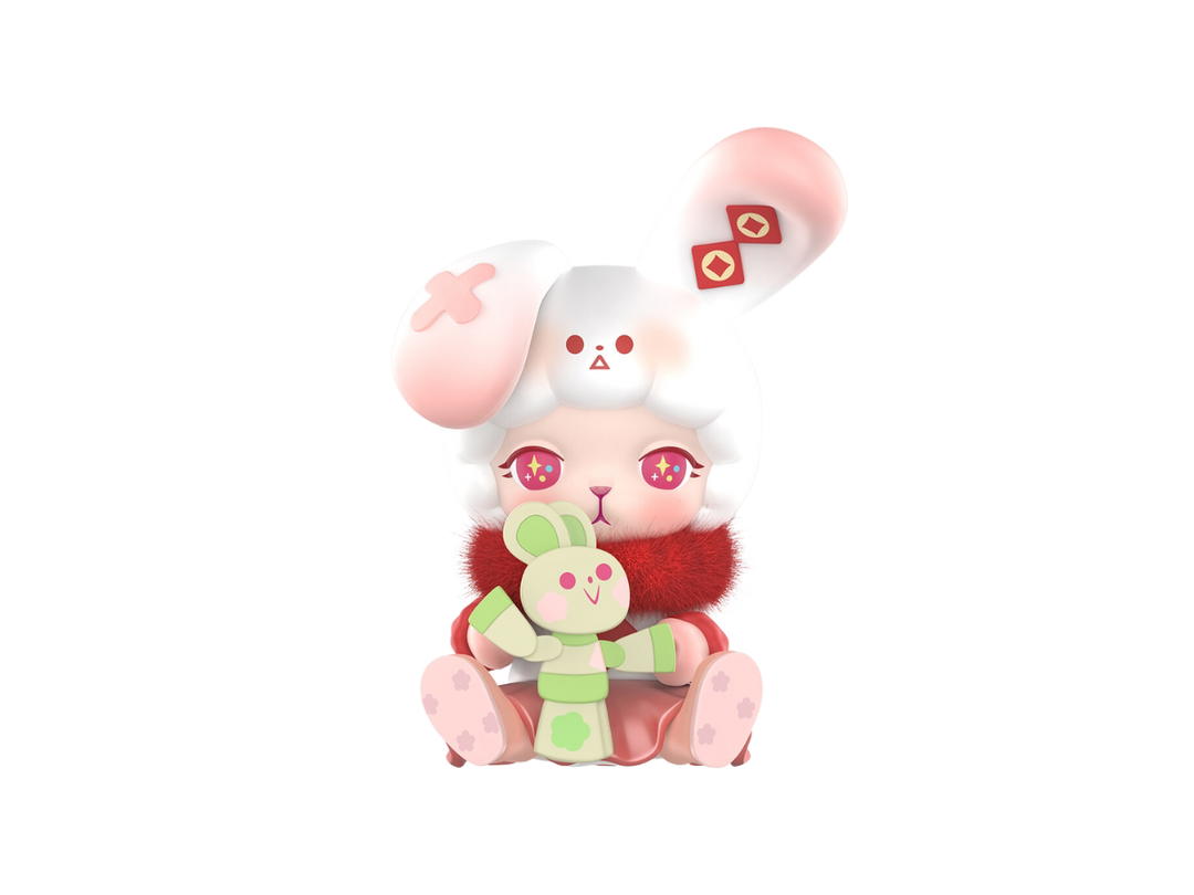 Pop Mart (เช็คการ์ด) Pop Mart Double Happiness (Three,Two, One! Happy Chinese New Year Series)