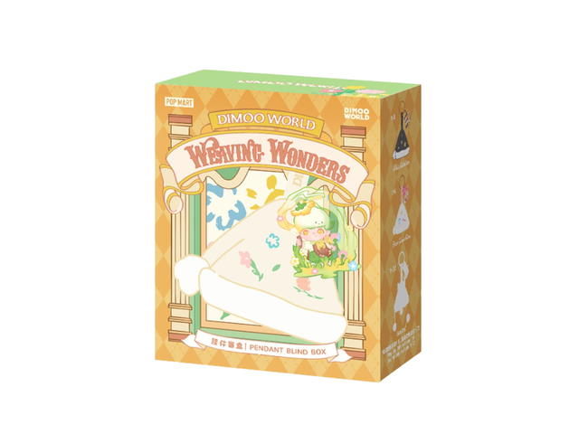 Pop Mart (เช็คการ์ด) Pop Mart Drawing Spring (DIMOO Weaving Wonders Series-Pendant Blind Box) - view 2