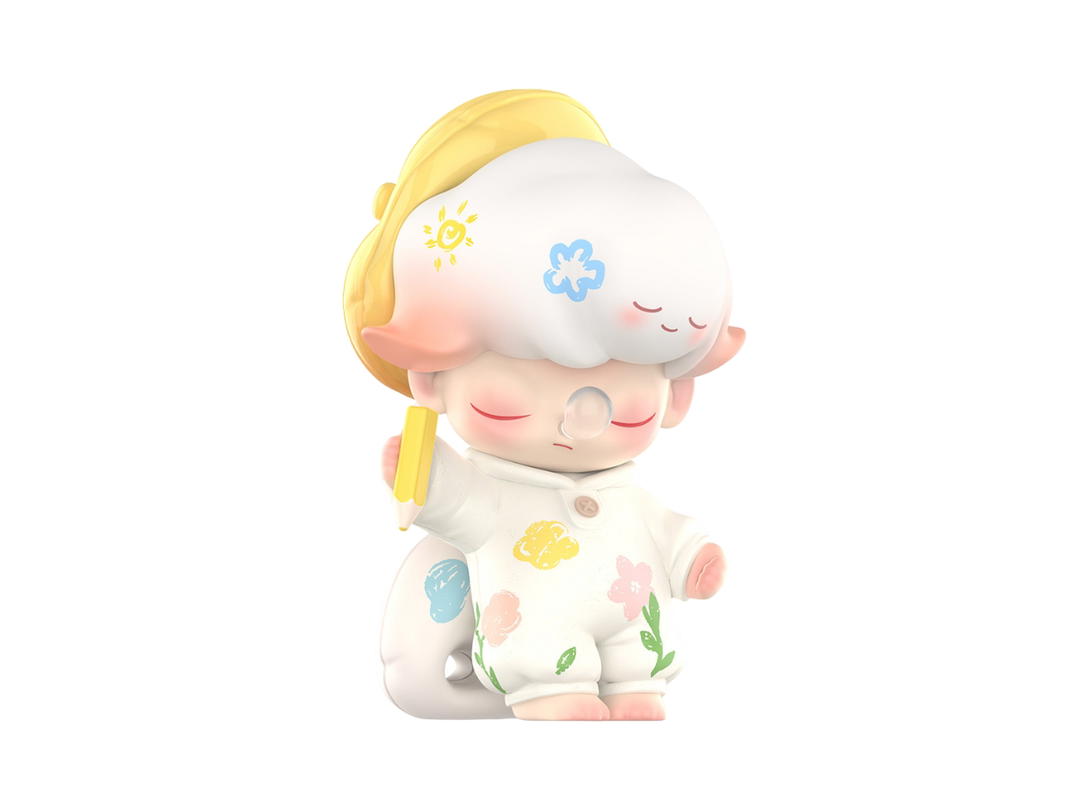 Pop Mart (เช็คการ์ด) Pop Mart Dreams of Painting (DIMOO Weaving Wonders Series Figures)